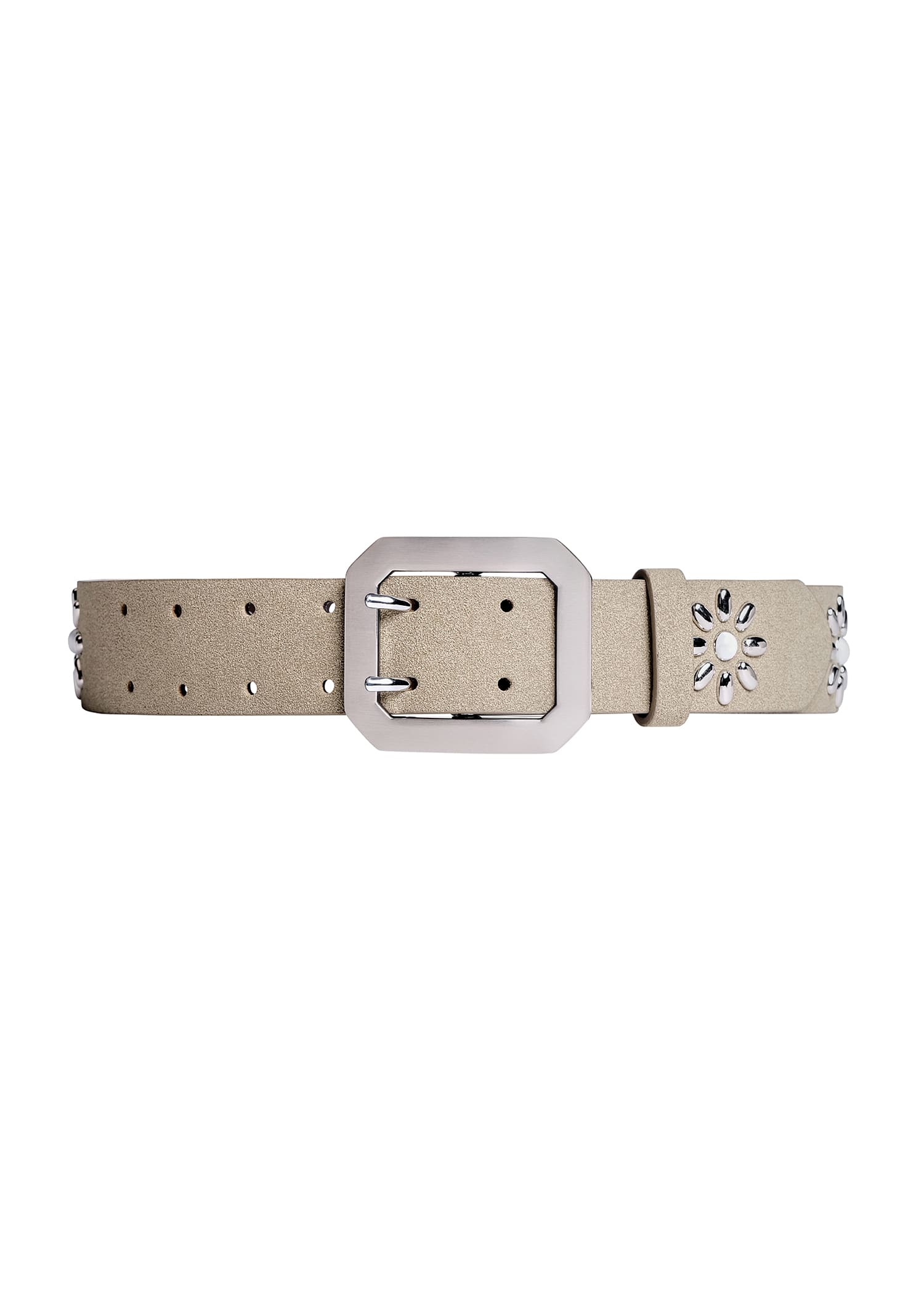 The Ranger Belt in Onyx — Studded Vegan Leather Belt | ABRAHAM