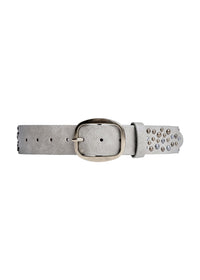 Scattered Stud Belt in Loden Green