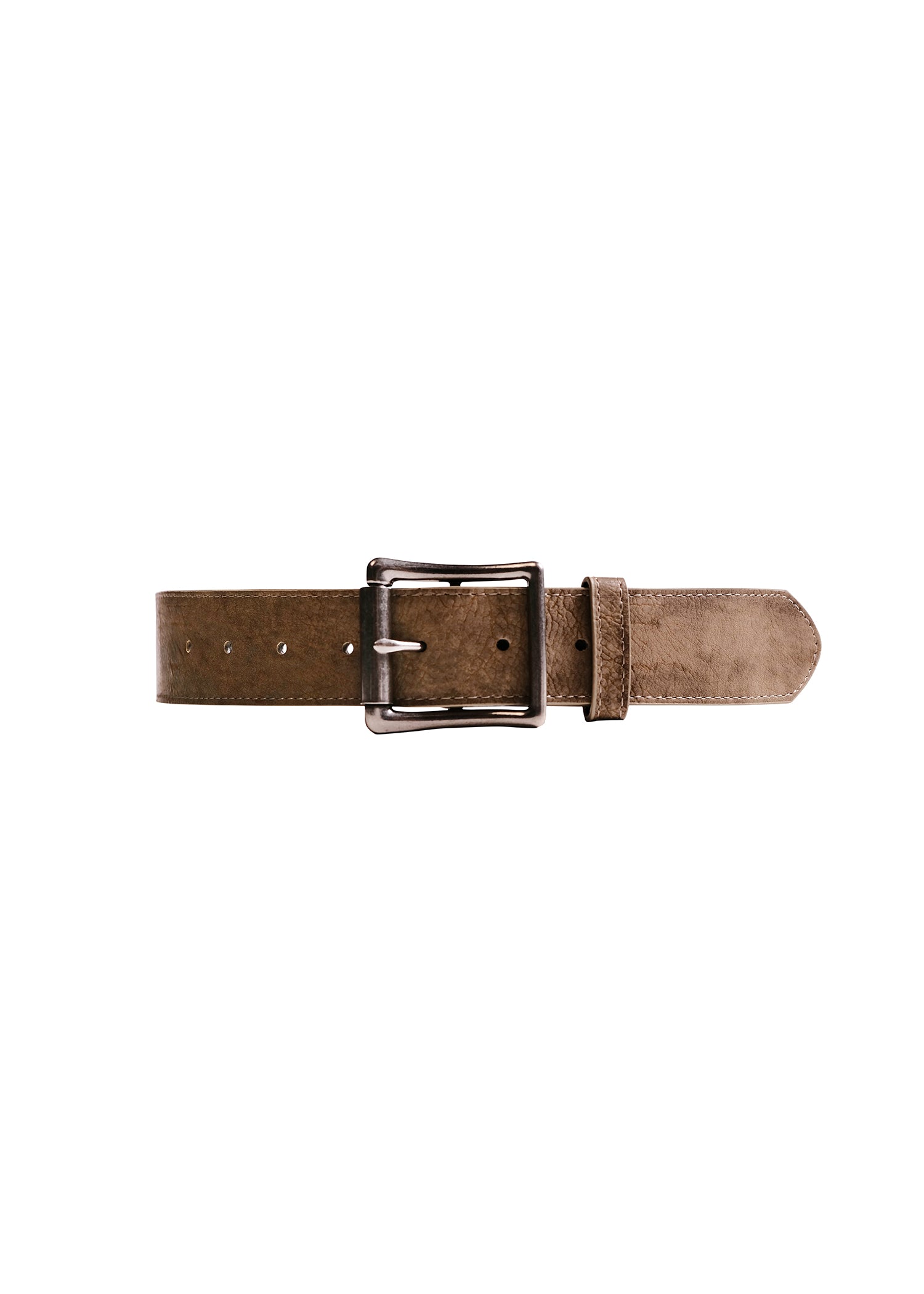 Cracked Leather Belt in Desert